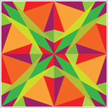 Barn Quilt Top 100