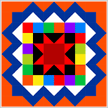 Barn Quilt Top 100
