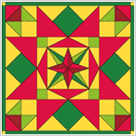Barn Quilt Top 100