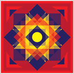 Barn Quilt Top 100