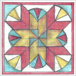 Barn Quilt Top 100