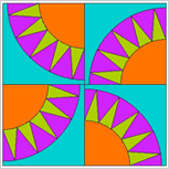 Barn Quilt Top 100