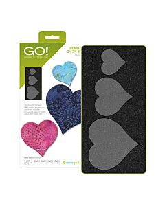 GO! Heart-2", 3", 4" Die