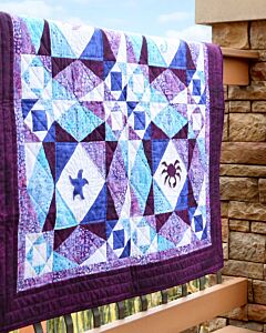 GO! Storm at Sea Life Medley Throw Quilt Pattern 