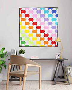 GO! Rainbow Fractured Tumbler Wall Hanging Pattern