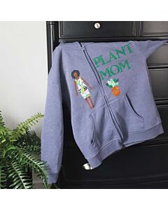 GO! Plant Mom Zip-Up Hoodie Pattern