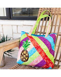 GO! Alexandra Tropical Pineapple Beach Tote Pattern