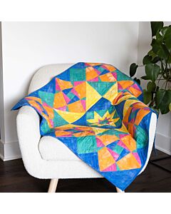 GO! Duck Creek Stars Throw Quilt Pattern