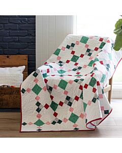 GO! Checkered Irish Chain Throw Quilt Pattern