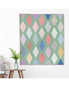 GO! Field of Diamonds Throw Quilt Pattern