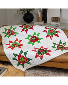 GO! Sweater Star Sampler Throw Quilt Pattern