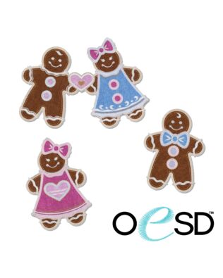 Gingerbread Cookies Applique Embroidery Collection by OESD