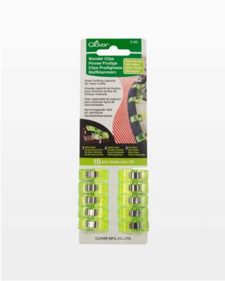 Wonder Clips (Neon Green/10 pcs)