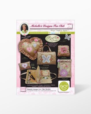 GO! Through the Garden Embroidery CD by Michelle's Designs