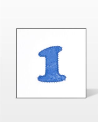 GO! Carefree Numbers Embroidery Designs