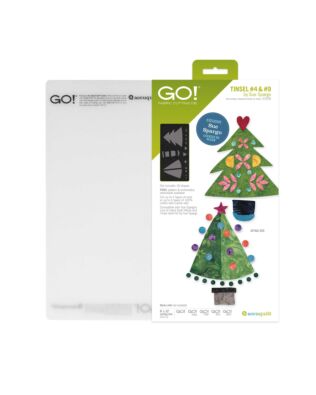 GO! Tinsel #4 & #9 Die by Sue Spargo + GO! Cutting Mat