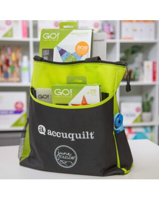 AccuQuilt Two-Tone Tote Bag