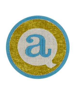 Medium Circle AccuQuilt Logo Patch​ Embroidery Single Design by OESD