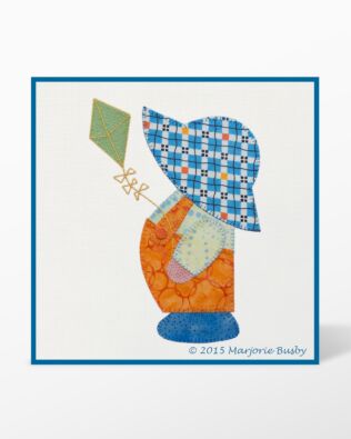 GO! Overall Sam Embroidery Designs by Marjorie Busby (BQ-OSe)