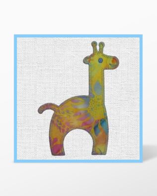 All shapes from GO! Zoo Animals Embroidery Designs by Marjorie Busby