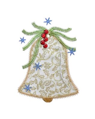 GO! Christmas Bell Single Design Embroidery by V-Stitch Designs