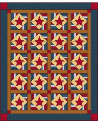 GO! Stars & Bars Quilt Pattern