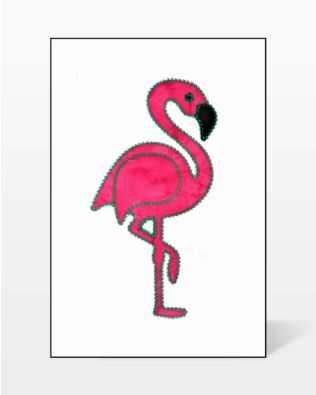 GO! Flamingo Embroidery Designs