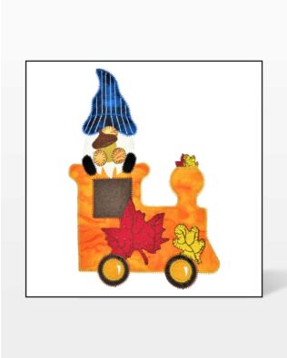 GO! Fall Train Embroidery Specialty Designs