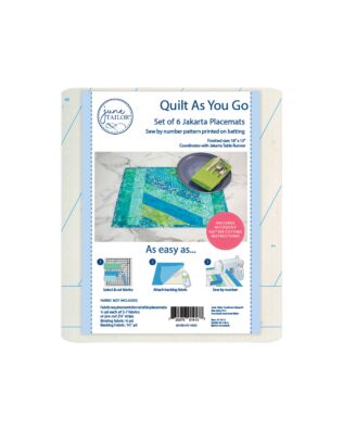 Jakarta Placemats Quilt-As-You-Go Kit (6 Pack)
