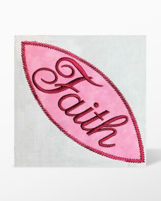 GO! Orange Peel Stem Stitch Embroidery Design by Linda Horne (LH-OPS)