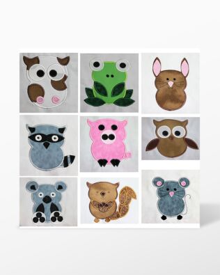 GO! Talk to the Animals Embroidery Designs by Linda Horne