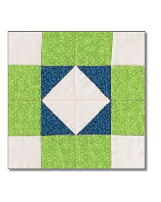 Block 8: GO! Susannah Block Pattern by Eleanor Burns