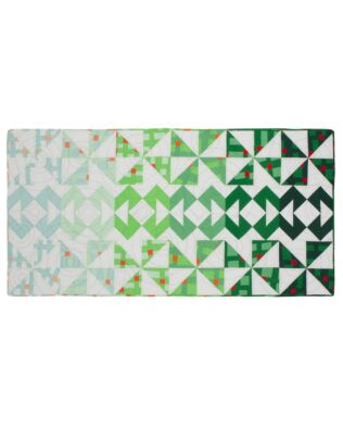 GO! Spring Rain Bed Runner Pattern (PQ11037)