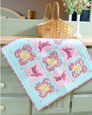 GO! Hopping Bunnies Table Runner Pattern