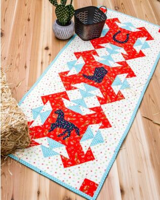 GO! Saddle Up Table Runner Pattern