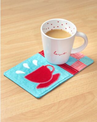 GO! Hot Drink Mug Rug Pattern