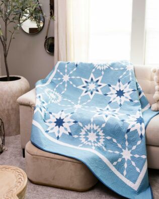 GO! Latin Stars Throw Quilt Pattern