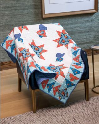 GO! Sam and Sue on a Picnic Throw Quilt Pattern