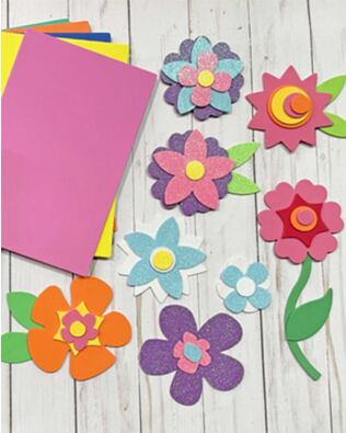 GO! No Sew Floral Magnets Pattern
