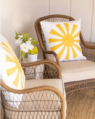 GO! Sunrays Pillow Pattern