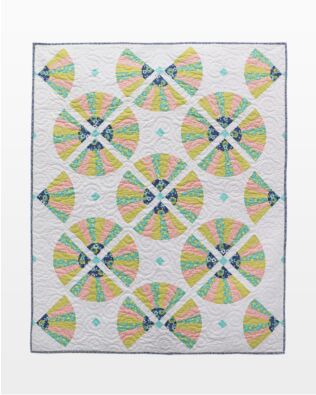 GO! Fans All Around Throw Quilt Pattern