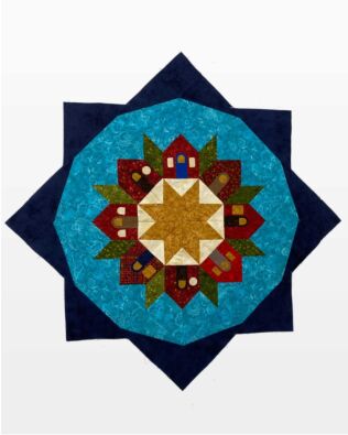GO! Carpenter Village Table Topper Pattern