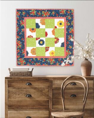GO! Peek-a-Bloom Wall Hanging Pattern
