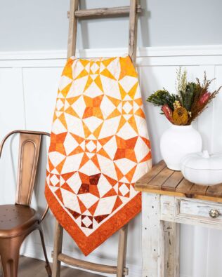 GO! Siam Sunset Throw Quilt Pattern