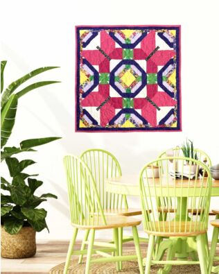 GO! Butterfly Crossing Wall Hanging Pattern