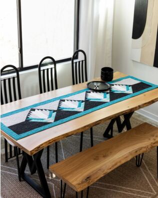 GO! Floating Lotus Blossom Table Runner Pattern