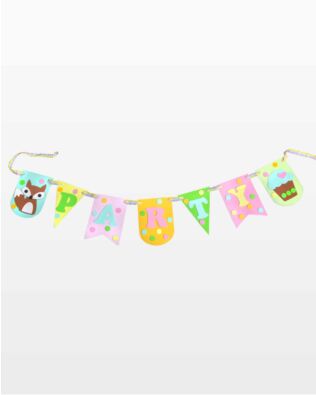 GO! Fox Party Banner Pattern
