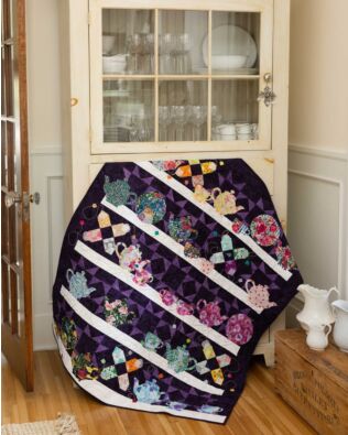 GO! Grandma's China Hutch Throw Quilt Pattern