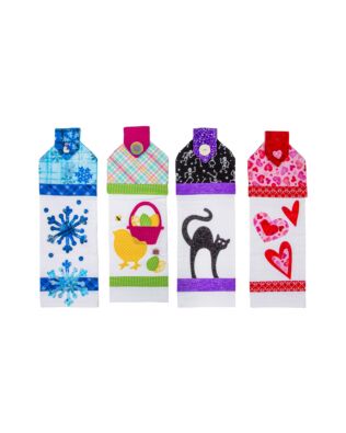 GO! Monthly Hanging Towels Pattern