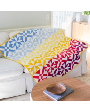 GO! Eventide Throw Quilt Pattern